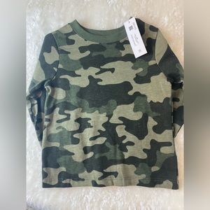 Baby Boys Long-sleeve Camouflage T-shirt